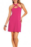 Vestido Mini Rosa, Dona Florinda